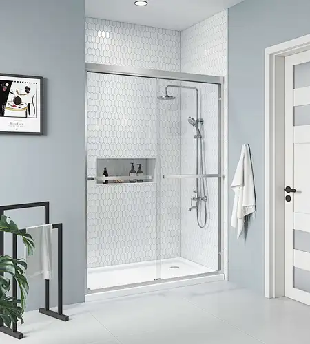 door shower